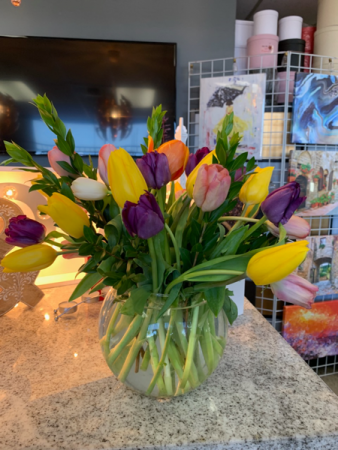 Tulips  Fresh arrangement