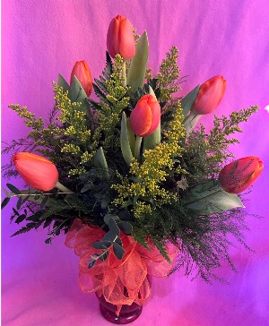 Tulips To Treasure Fresh Arrangement