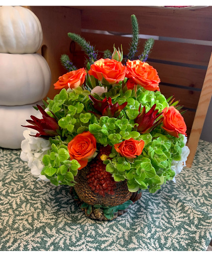 Turkey Lurkey Ceramic Mix Arrangement