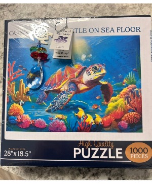 Turtle TIme!  Puzzle and Crystal