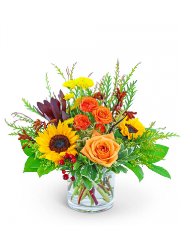 Tuscan Sun Flower Arrangement