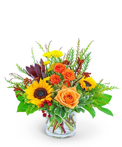 Tuscan Sun Flower Arrangement