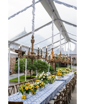 Tuscany Tablescape Wedding/Reception/Party