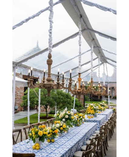 Tuscany Tablescape Wedding/Reception/Party