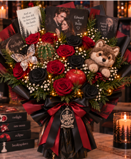Twilight Eternal Love Bouquet Call Us for Faster Service & Daily Specials: (915) 303-8500 Text Us to Order Anytime: (915) 505-3708 Your trusted source for Flowers & Delivery in El Paso TX 