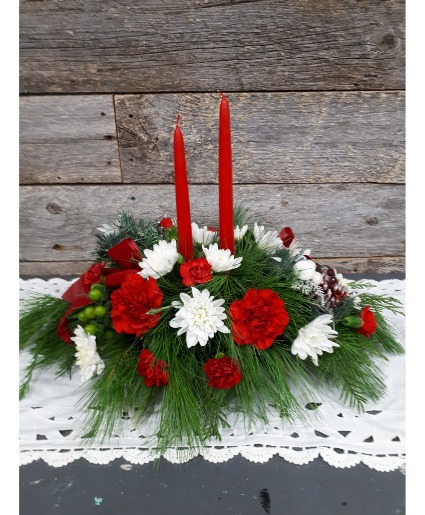 Two Candle Centerpiece 