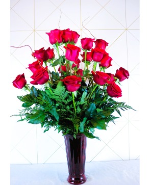 Two Dozen Long Stem Roses 
