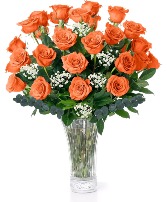 ORANGE ROSES  