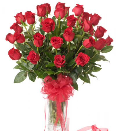 Two Dozen Red Roses 