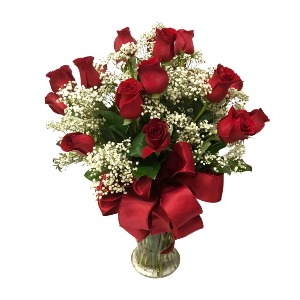 CLASSIC TWO DOZEN RED ROSES 