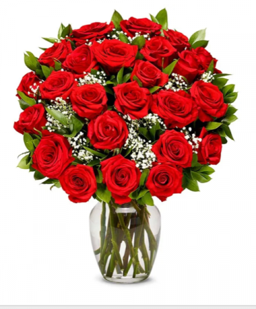 Two dozen short stem roses Roses