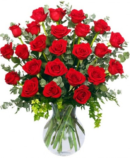 TWO DOZEN WAYS TO SAY I LOVE YOU VASE ARRANGEMENT 