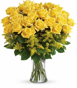 Two Dozen Yellow Roses !! 