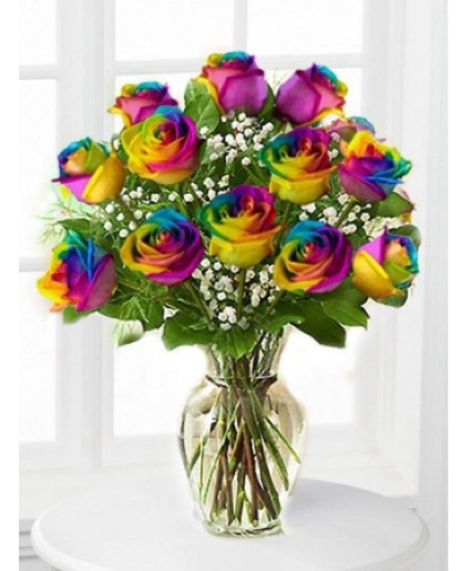 Tye Dye Roses 