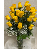 Ultimate Yellow Roses Long Stem
