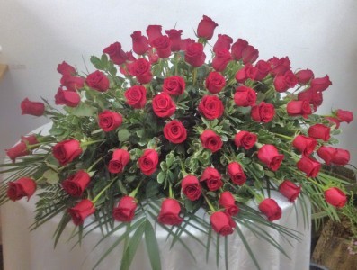 Ultimate Tribute Casket Arrangement