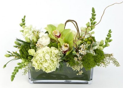 Unique Serenity Flower Arrangement