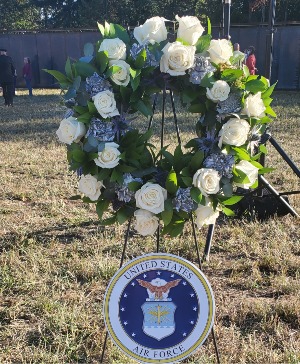 United States Air Force Wreath Military/Patriotic Open Wreath