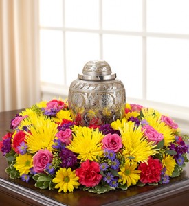 Urn Wreath Sympathy