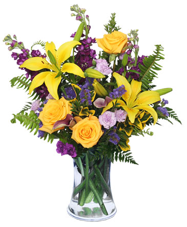 STELLAR YELLOW Flower Arrangement in Albany, NY | Ambiance Florals & Events