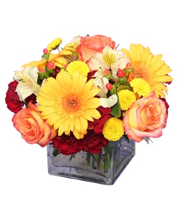 AUTUMN AFFECTION Floral Bouquet in Lutcher, LA | Flower Basket of Lutcher