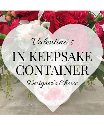 V100 - Valentine's Designer's Choice in Keepsake  in Cherokee, IA | Blooming House