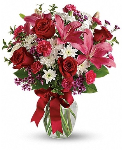 Red lilies fantasy  