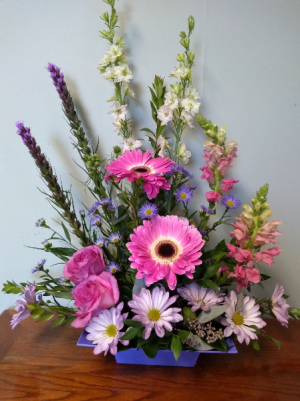 Pink Daisy Designer Arrangement 