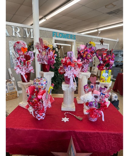 Valentine candy Candy Bouquet