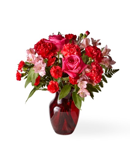 Hot for you  valentine bouquet