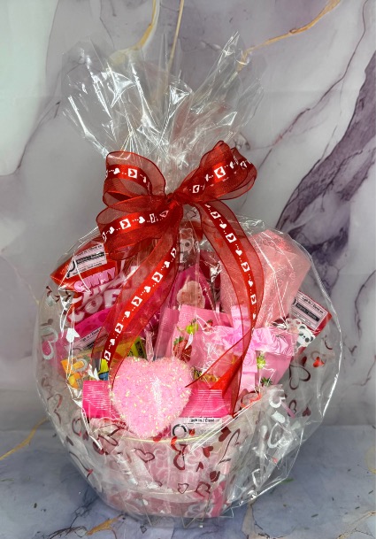 Sweetheart  Candy gift basket