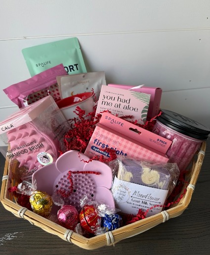 Valentine Spa Basket 