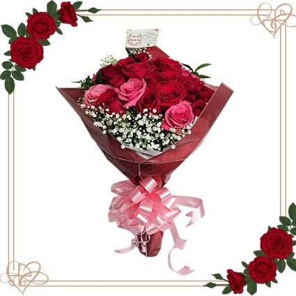 Valentine Three Dozen Bouquet