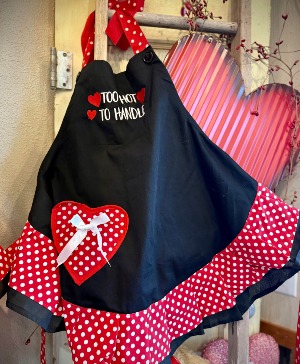 Valentine's Apron Gift