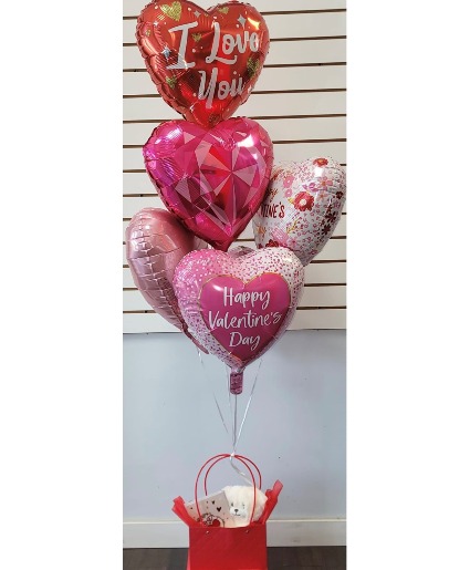 Valentine's Balloon Bouquet 
