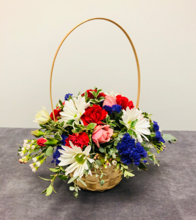 Sweet Basket Fresh Arrangement