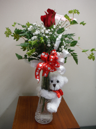 Buddy bouquet bud vase