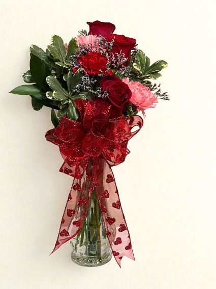 The Heartfelt Petite Bud Vase Arrangement
