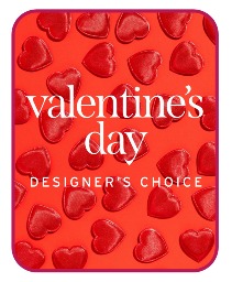 Premium Valentine's Day Designer's Choice Flower Arrangement