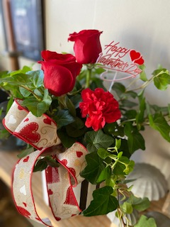 Valentine's Day Plant & Flowers Green plant & Fresh flowers