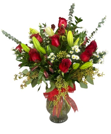 Valentines Day Roses and Lilys   in Live Oak, FL | CELEBRATIONS