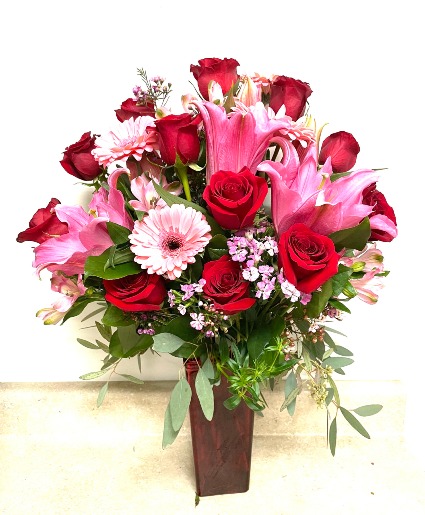 Celebrate with Red and Pink  Mother’s Day/ Birthdays Day