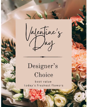 Valentines Designers Choice Wrapped 