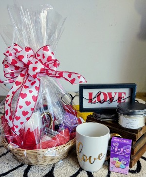 Valentine's Gift Basket #1 Gift Basket