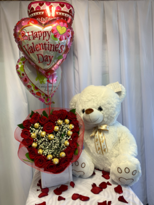 Valentines Heart Valentines Heart Red Roses