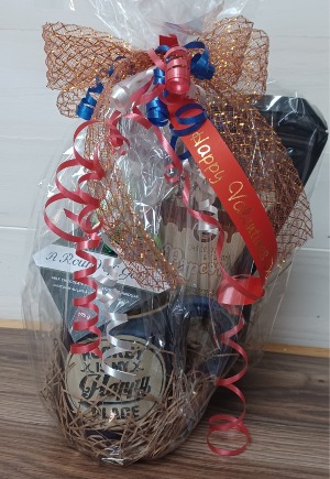 Valentines Hockey Gift Basket
