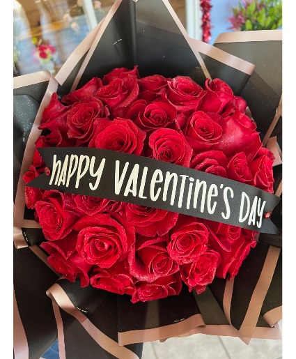 Valentine's Rose Wrap 