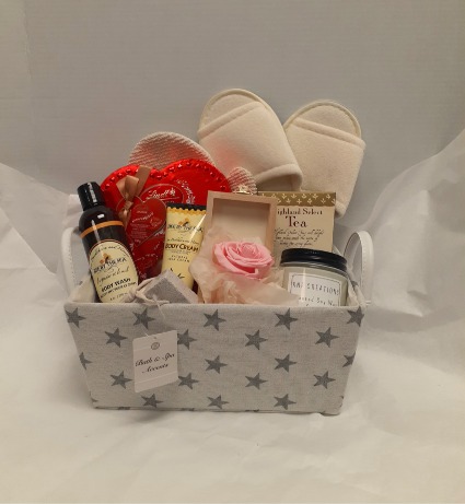 Valentines Spa Basket 