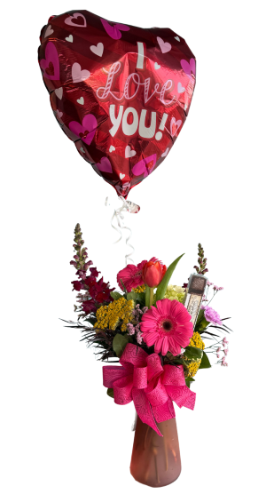 Valentine's Special #3 Mixed Vase Arrangement