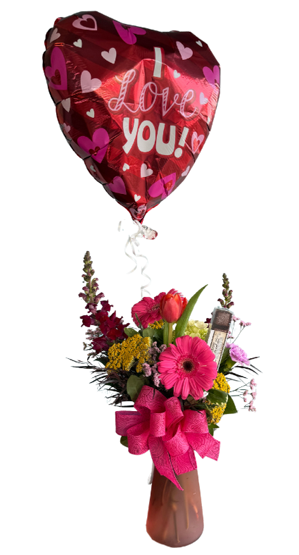 Valentine's Special #3 Mixed Vase Arrangement